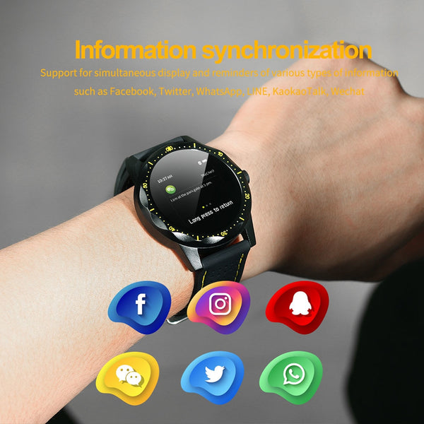 [variant_title] - COLMI SKY 1 Smart Watch Men IP68 Waterproof Activity Tracker Fitness Tracker Smartwatch Clock BRIM for android iphone IOS phone