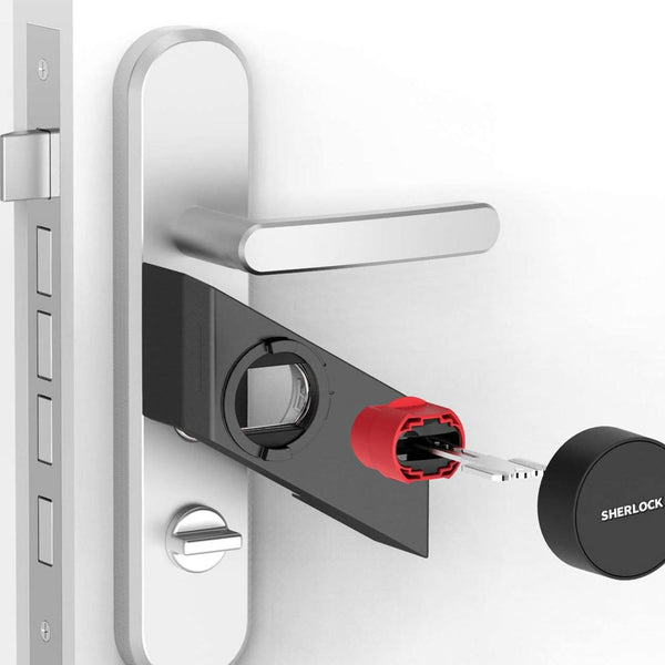 [variant_title] - Xiaomi Original Sherlock Smart lock S2 mijia Smart door lock Keyless Fingerprint+Password work to Mi home app phone control