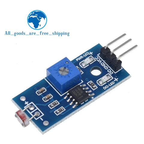 Default Title - TZT Photosensitive brightness resistance sensor module Light intensity detect New For Arduino