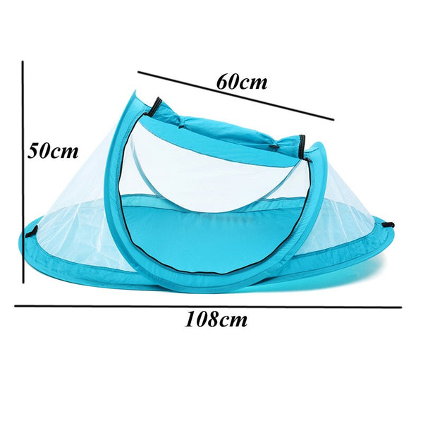 [variant_title] - Portable Baby Travel Bed Toy Tent Portable Baby Beach Tent UPF 50+ Sun Shelter Folding Outdoor Chid Travel Bed Mosquito Net Toy