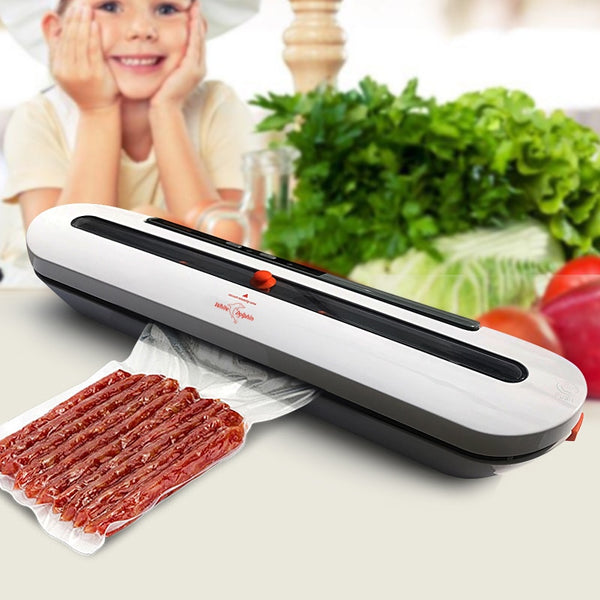 [variant_title] - Electric Vacuum Sealer Packaging Machine For Home Kitchen Including 10pcs Food Saver Bags Commercial Vacuum Food Sealing