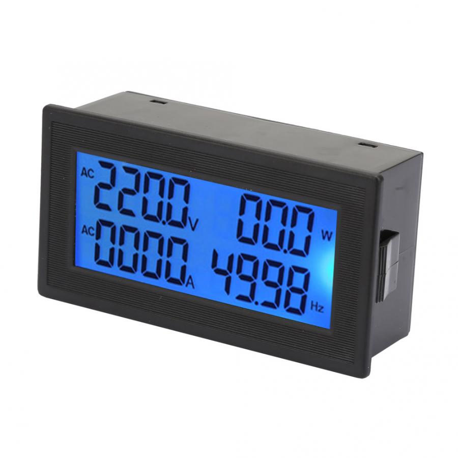 Default Title - YB5140DM Multi Function AC Ampere Meter Voltmeter 0~20A Digital Display 60~500V Ampermeter Multi-funtion Meter