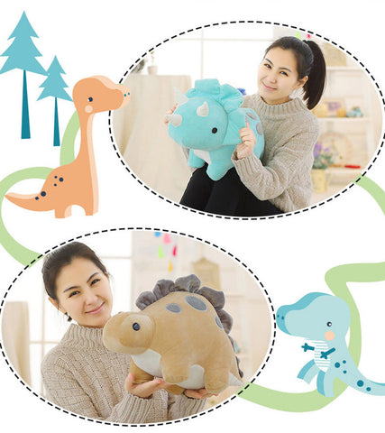 [variant_title] - Pudcoco Toy Kids Baby Cute Dinosaur Plush Toy Stuffed Doll Throw Pillow Kid Gift