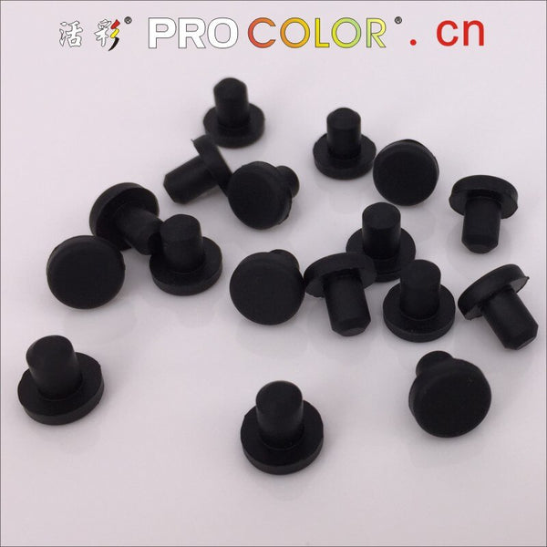 [variant_title] - Kitchen Wardrobe Cabinet Parts Accessories Translucent silicone Rubber sealing watertight plug 4.76 3/16" 4.8 4.9 5 5.16 mm hole