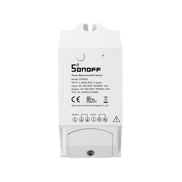 [variant_title] - Sonoff POW R2 Smart Switch Universal type Measure Power Consumption DIY home automation domotic  Alexa Google Home Nest