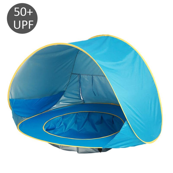 [variant_title] - Summer Seaside Baby Beach Tent Pops Up Portable Shade Pool UV Protection Sun Shelter Kids Outdoor Camping Sunshade Beach Toy