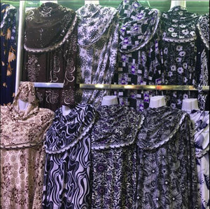 color random / 4XL - Retail (color&flower pattern random) Muslim women's Prayer robe  Middle East ABAYA   (color&flower pattern random)