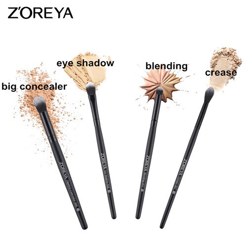 4pcs eye brush set - ZOREYA Makeup Brushes 4/8/10/11/12/15pcs Professional Makeup Brush Set Many Different Model As Essential Cosmetics Tool