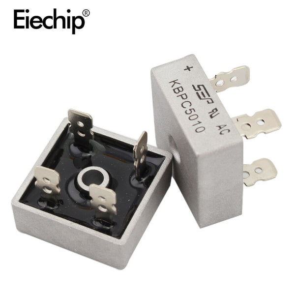 [variant_title] - 2PCS KBPC5010 diode bridge rectifier diode 50A 1000V KBPC 5010 power rectifier diode electronica componentes