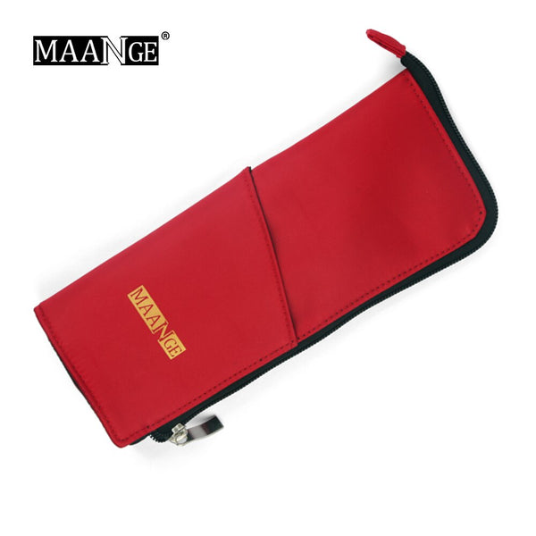 02 - MAANGE Empty Portable Makeup Brushes Bag Case 1Pcs Holder Pouch Pocket Cosmetics Brush Bag