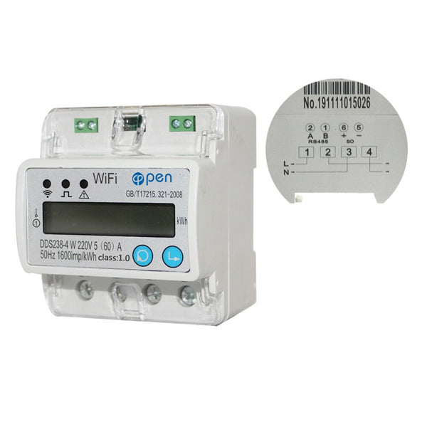[variant_title] - WIFI  remote control Smart Switch with energy monitoring over/under voltage protection for Smart home