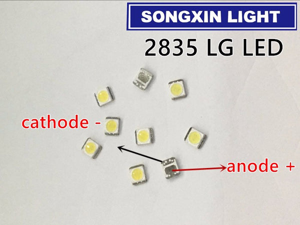 [variant_title] - XIASONGXIN LIGHT 110pcs FOR LG Innotek LED LED Backlight 1210 3528 2835 1W 100LM Cool white LCD Backlight for TV TV Application