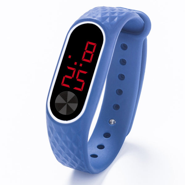 Blue Red - New Children's Watches Kids LED Digital Sport Watch for Boys Girls Men Women Electronic Silicone Bracelet Wrist Watch Reloj Nino