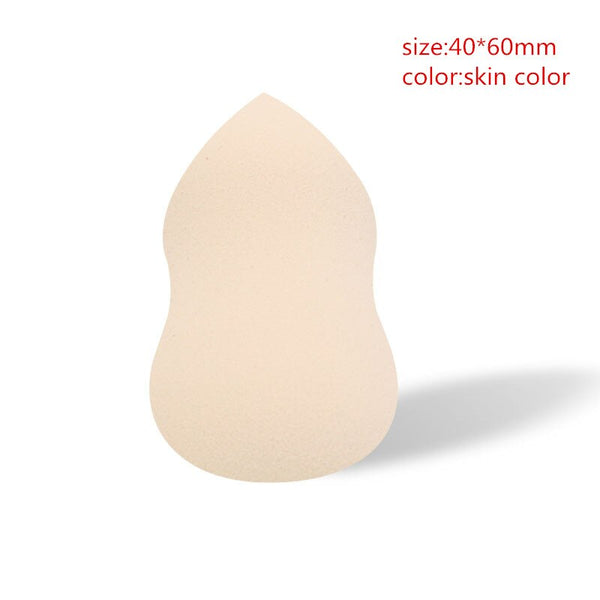 skin color - 1pcs/lot Makeup Foundation Make Up Sponge Puff Cosmetics Powder Soft Cheap Cosmetics Makeup Sponge Beauty Tools Gifts YA238