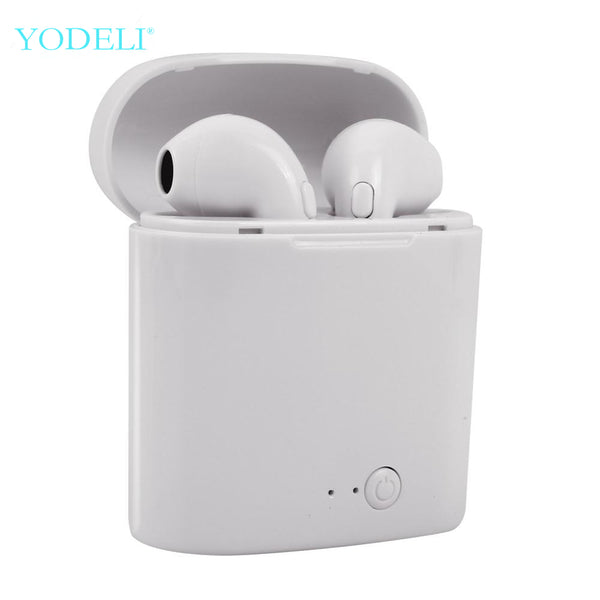 [variant_title] - i7s Tws Bluetooth Earphones Mini Wireless Earbuds Sport Handsfree Earphone Cordless Headset with Charging Box for xiaomi Phone