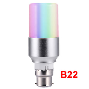 B22 - E27 B22 E14 Smart WiFi Light Bulb LED Lamp APP Remote Control 7W RGB Magic Light Bulb Connect with Amazon Alexa Google