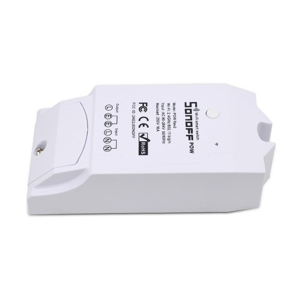[variant_title] - ITEAD SONOFF POW R2 15A 3500W Wifi Switch Controller Real Time Power Consumption Monitor Measurement For Smart Home Automation