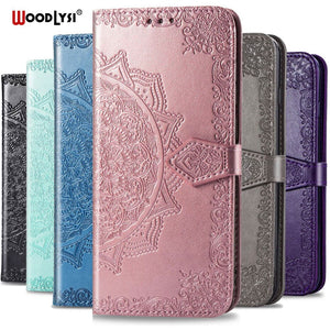 [variant_title] - Case for Huawei Y6 2019 Flip Wallet PU Leather Phone Case On For Huawei Y6 2019 MRD-LX1 MRD-LX1F Y6 Y 6 2019 Pro Cover