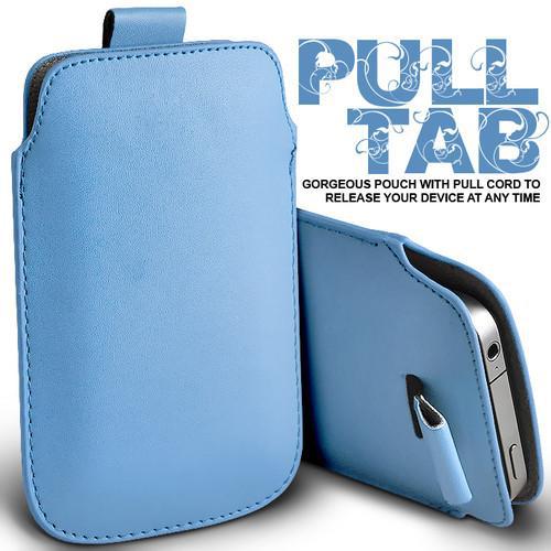 sky blue / 73x134mm - Universal pouch case For Samsung A6S A3 A5 A7 2017 case cover Pull Tab Leather Sleeve Bag for Samsung A310 A510 A710 phone case