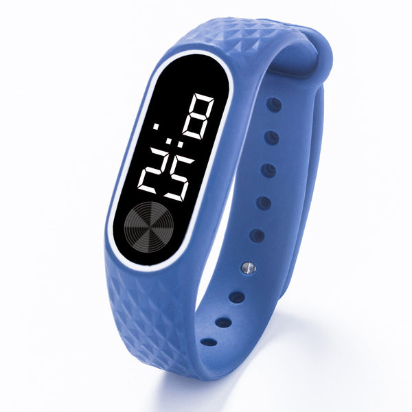 Blue White - New Children's Watches Kids LED Digital Sport Watch for Boys Girls Men Women Electronic Silicone Bracelet Wrist Watch Reloj Nino