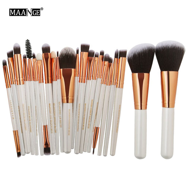 [variant_title] - MAANGE 20/22Pcs Beauty Makeup Brushes Set Cosmetic Foundation Powder Blush Eye Shadow Lip Blend Make Up Brush Tool Kit Maquiagem