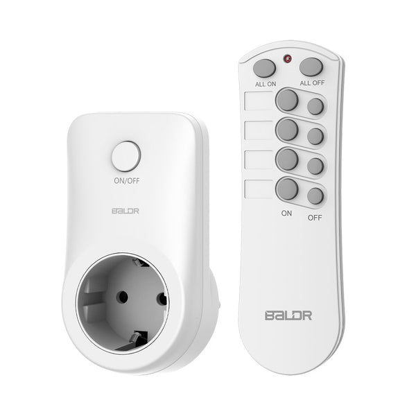[variant_title] - Baldr Wireless Smart Remote Control Power Outlet Light Switch Plug Socket 433.92 MHz Power Outlet Socket EU US Standard Plug