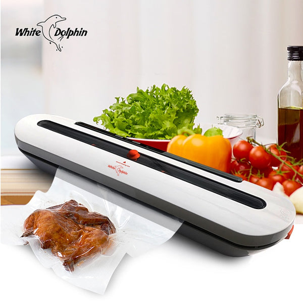 [variant_title] - Household Food Vacuum Sealer Packaging Machine With 10pcs Bags Free 220V 110V Automatic Commercial Best Vacuum Food Sealer Mini
