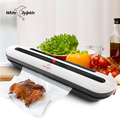 [variant_title] - Household Food Vacuum Sealer Packaging Machine With 10pcs Bags Free 220V 110V Automatic Commercial Best Vacuum Food Sealer Mini