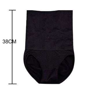 Black / S - SH-0006 Women High Waist Shaping Panties Breathable Body Shaper Slimming Tummy Underwear panty shapers