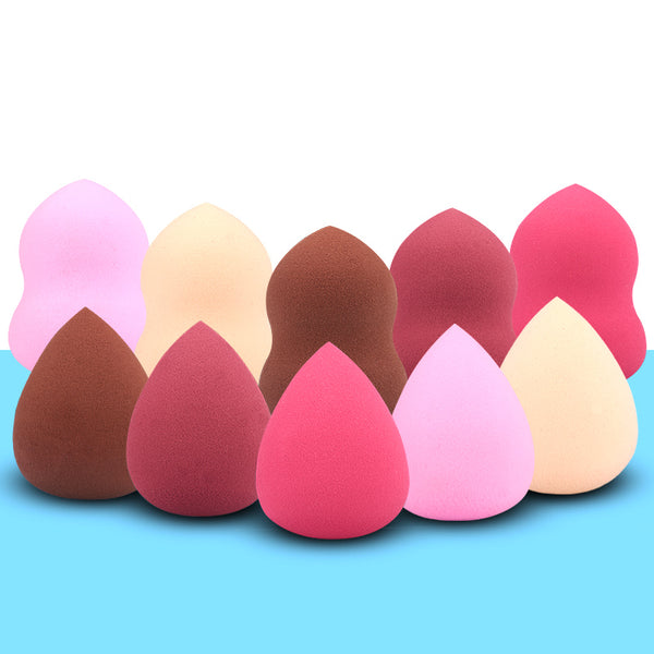 [variant_title] - Beauty Makeup Sponge 1Pcs Foundation Powder Puff Smooth Latex Free Egg Shape Cosmetic Sponge Make Up Tools