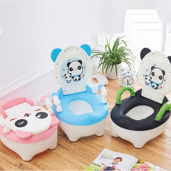 [variant_title] - Baby Fashionable & Lovely Potty Toilet Bowl Cartoon Training Pan Toilet Seat Children Bedpan Urinal Comfortable Backrest Pot