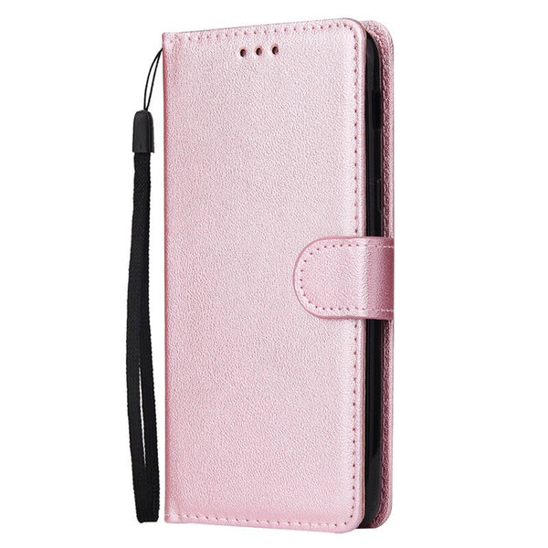 Pink / For Samsung A10 Case - For Samsung Galaxy A50 Leather Case on for Coque Samsung A10 A20 A30 A40 A50 A70 Cover Classic Style Flip Wallet Phone Cases