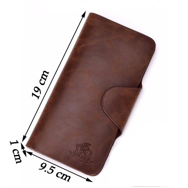 [variant_title] - 2019 New Men's Wallets Genuine Leather Male Phone Cases Card Holder  Vintage Long Clutch Coin Purse Pocket for Man Free Shipping