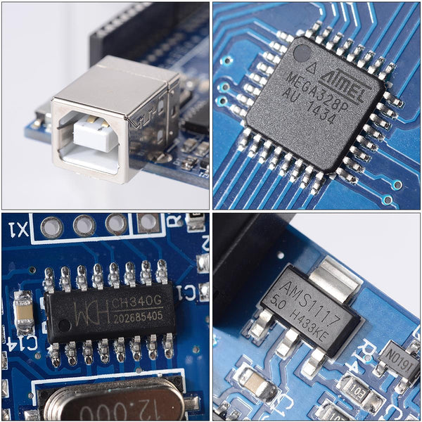 [variant_title] - UNO R3 Development Board ATmega328P CH340 CH340G For Arduino UNO R3 With Straight Pin Header