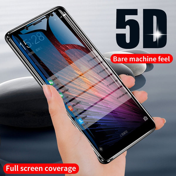 ZNP 5D Screen Protector Tempered Glass For Xiaomi Redmi Note 7 5 8 Pro Redmi 4X 7A 7 Protective Glass For Redmi 5 Plus k20 Film