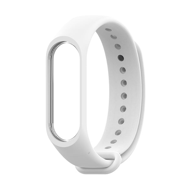 white - Bracelet for Xiaomi Mi Band 3 4 Sport Strap watch Silicone wrist strap For xiaomi mi band 3 4 bracelet Miband 4 3 Strap