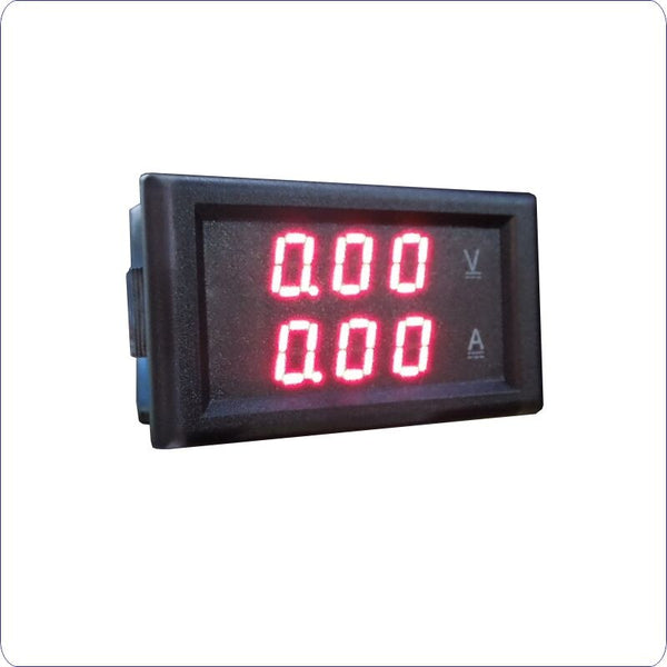 [variant_title] - YB28VA DC Voltage Current Meter 10A 20A 50A 100A 0-100V 300V 600V Hall LED Digital Voltmeter Ammeter Dual Meter Ampere Amp Volt