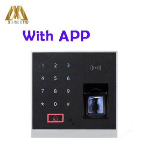 [variant_title] - SilkID Sensor fingerprint reader bluetooth access control device with 13.56MHZ MF card reader biometric finger print machine
