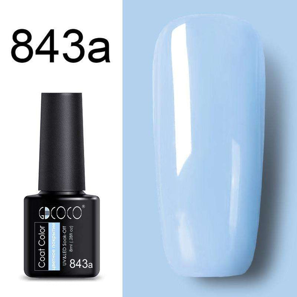 843a - #86102 GDCOCO 2019 New Arrival Primer Gel Varnish Soak Off UV LED Gel Nail Polish Base Coat No Wipe Top Color Gel Polish