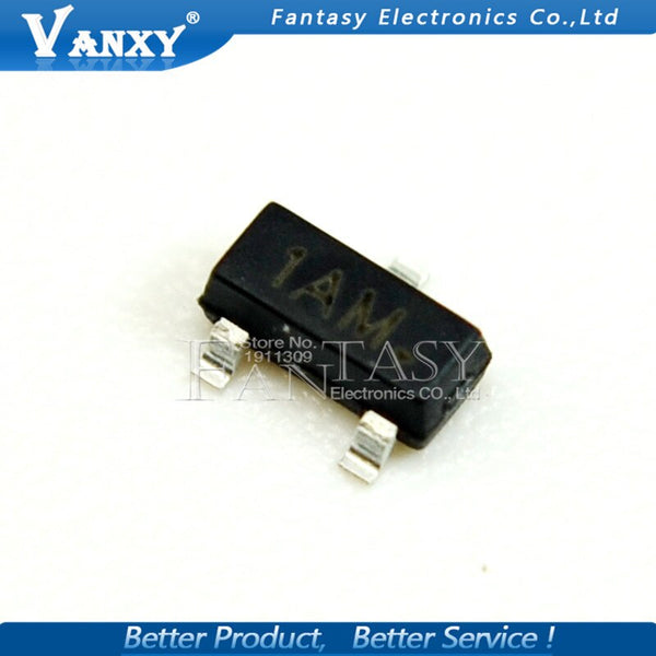 [variant_title] - 100PCS MMBT3904 SOT23 3904 SOT 2N3904 SMD SOT-23 1AM new transistor