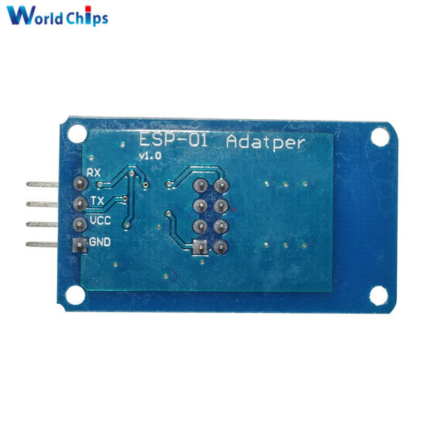 [variant_title] - ESP8266 ESP-01 ESP01 ESP-01S Serial WiFi Wireless Adapter Module 3.3V 5V Serial Board For Arduino UNO R3 Microcontroller One