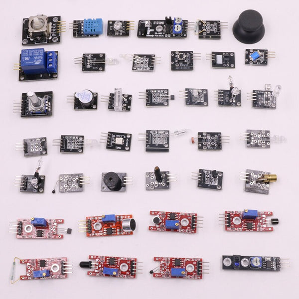 [variant_title] - Glyduino 37 in 1 Sensor Kit for Arduion Smart Electronics High-Quality (Works with Official Arduino Boards) with Retail Box