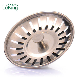 [variant_title] - LeKing High Quality Stainless Steel Kitchen sink Strainer Stopper Waste Plug Sink Filter filtre lavabo bathroom hair catcher