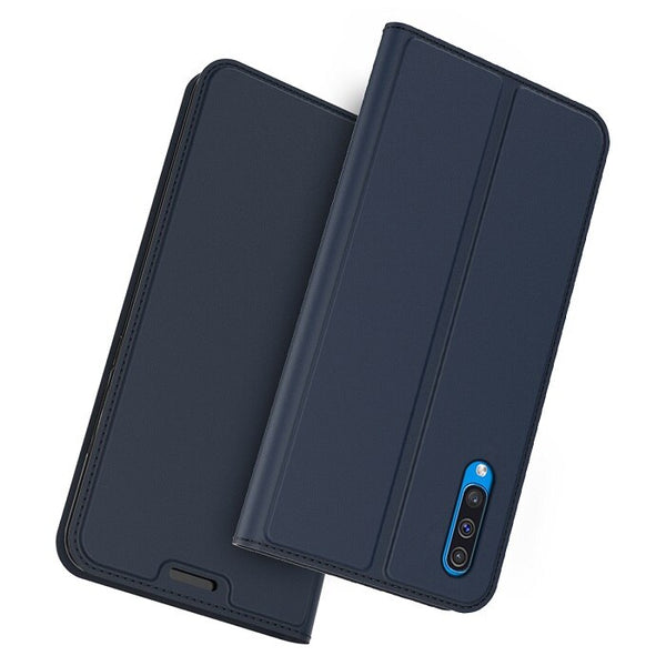 03 / For Samsung A10 - For Samsung Galaxy A50 A30 Case PU Leather Flip Stand Magnetic Wallet Cover For Samsung A50 2019 A30 A20 A40 A80 Case Card Slot