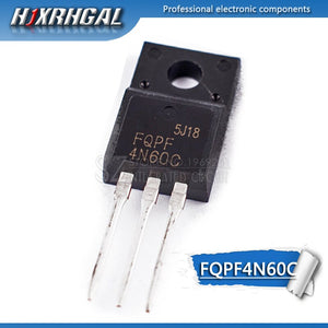 Default Title - 10PCS FQPF4N60C TO-220 4N60C 4N60 TO220 FQPF4N60 new MOS FET transistor HJXRHGAL