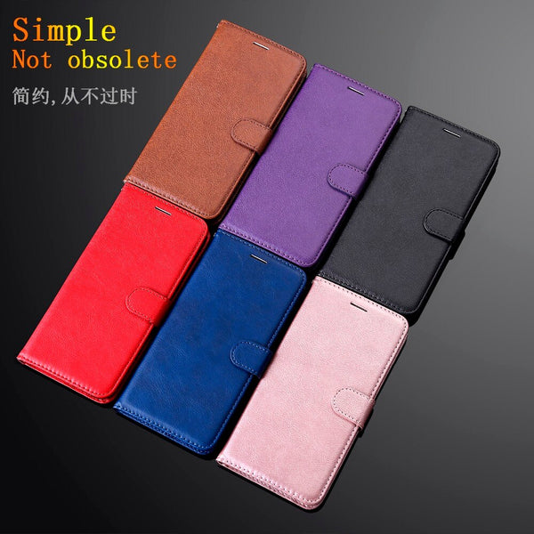 Flip Leather Case for Fundas Huawei Y6 2019 case For Y6(2019) Coque Huawei Y 6 Y6 Prime 2019 Book Wallet Cover Mobile Phone Bag