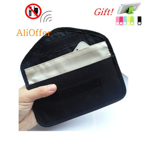 [variant_title] - Cell Phone RF Signal Shield Blocking Jammer Bag Mobile Cellular Pouch Case 6' for Samsung S5 S6 Anti-Degaussing Anti-Radiation