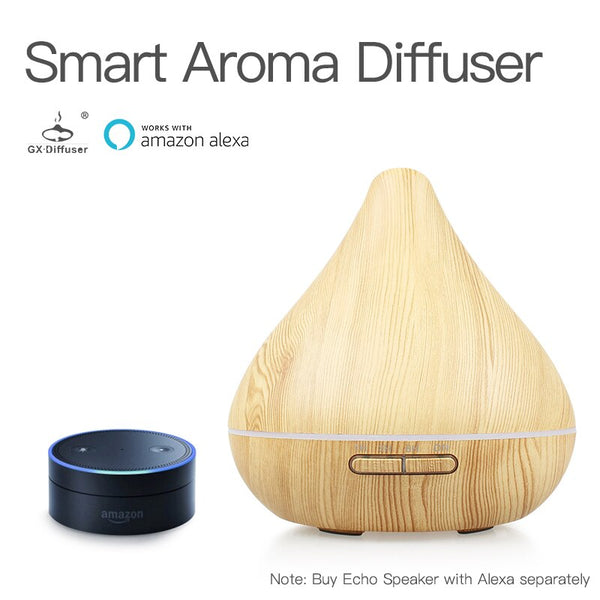 [variant_title] - GX.Diffuser Smart Wifi Essential Oil Diffuser Aromatherapy Humidifier App Control Compatible With Amazon Alexa Aroma Diffuser