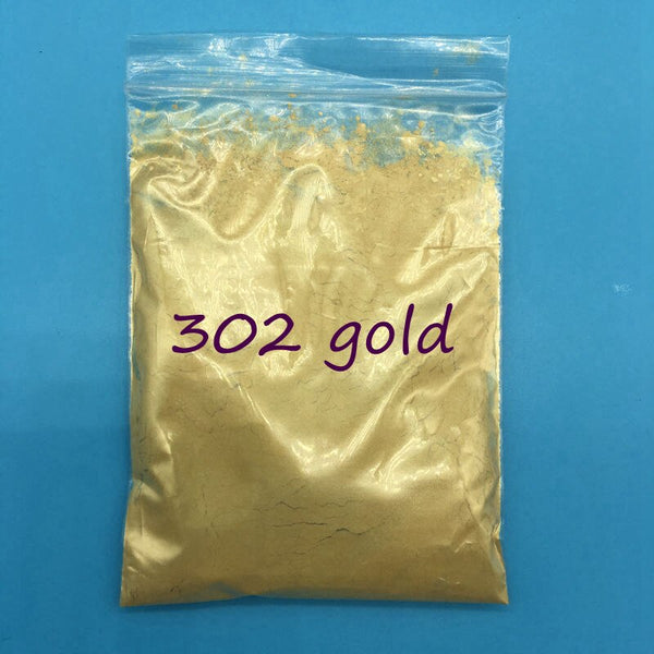 302 gold - 20g Colorful Pearl Powder for make up,many colors mica powder for nail glitter,Pearlescent Powder Cosmetic pigment