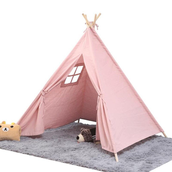 Green / 110x110x110cm - Children's Dry Pool Toys Tent Baby Foldable Indian Style Teepee Play Game House Wigwam As Kids Gift Room Decor Photography Props